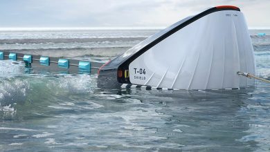 Un équipement de protection et de collecte des déchets alimenté par les vagues