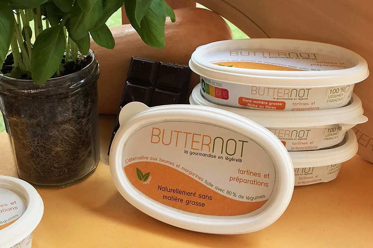 Butternot, une alternative aux beurres et margarines naturellement sans matière grasse.