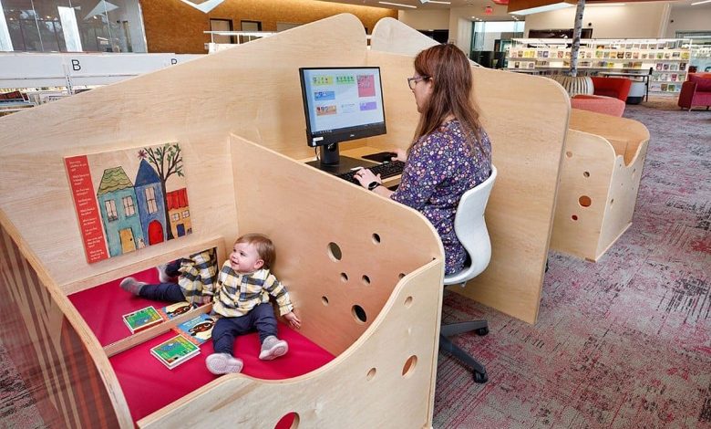 Un poste de travail familial