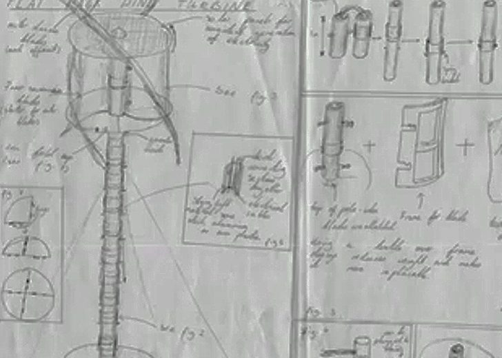 Les plans de l'invention de Douglas MaCartney