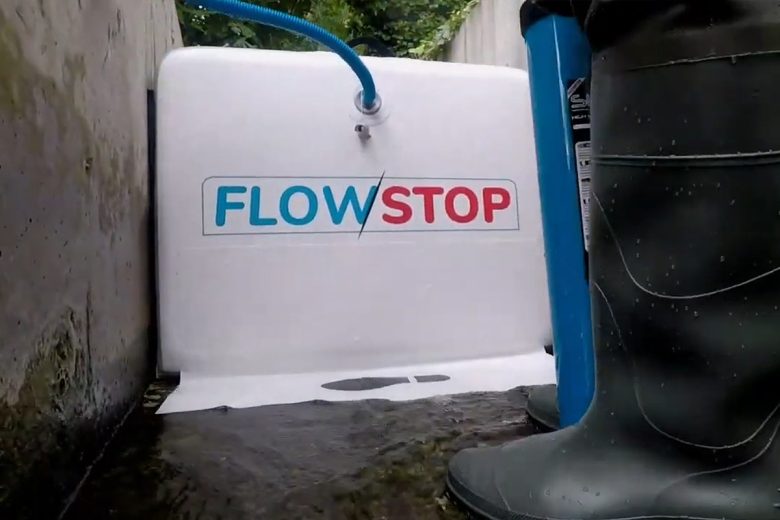 FlowStop, le dispositif gonflable en 1 min qui stoppe les inondations