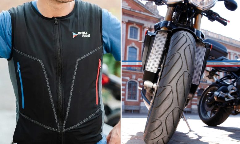La première vraie climatisation réversible adaptée pour les motards