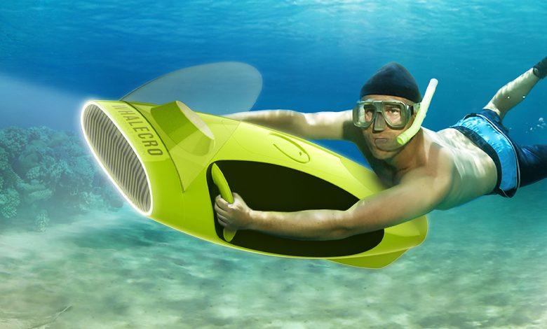 Whalecro est un véhicule sous-marin doté d'un système de filtration pour capturer les particules fines.