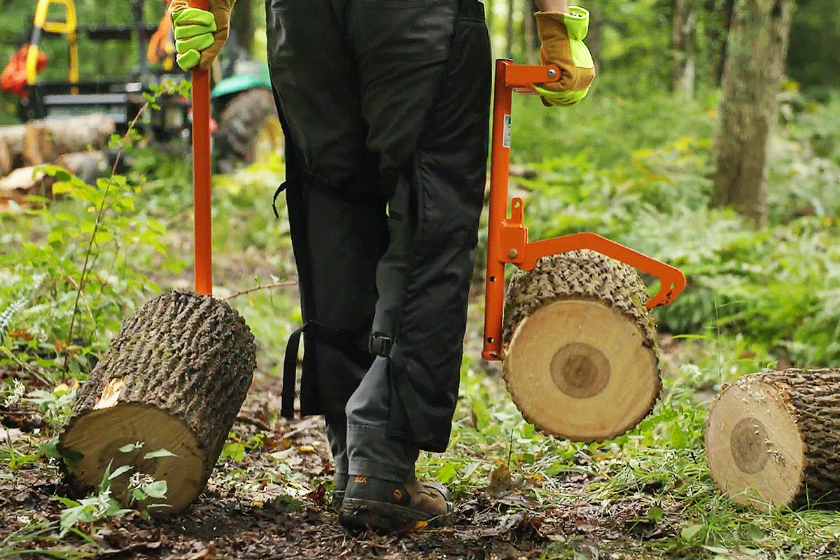LogOX : l'invention pour transporter du bois et des buches de