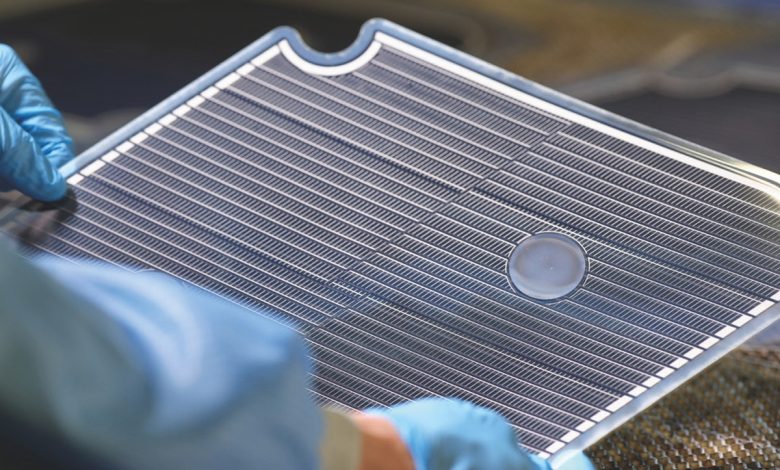 Un film photovoltaïque organique.
