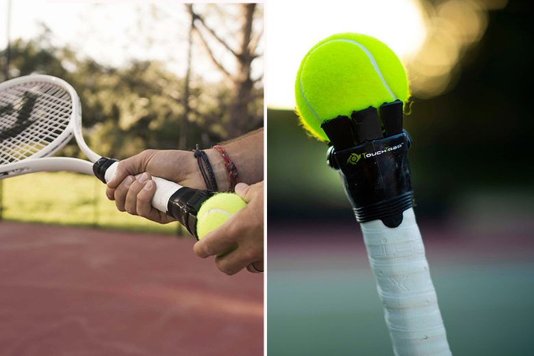 Une invention pour ramasser leurs balles de tennis de manière plus agréable et plus simple.