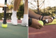 Un « ramasseur de balles de tennis »