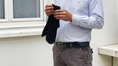 Des chaussettes dotées d'aimants