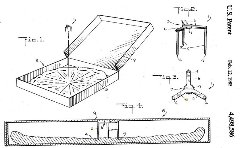 Capture d'écran du brevet d'invention. 