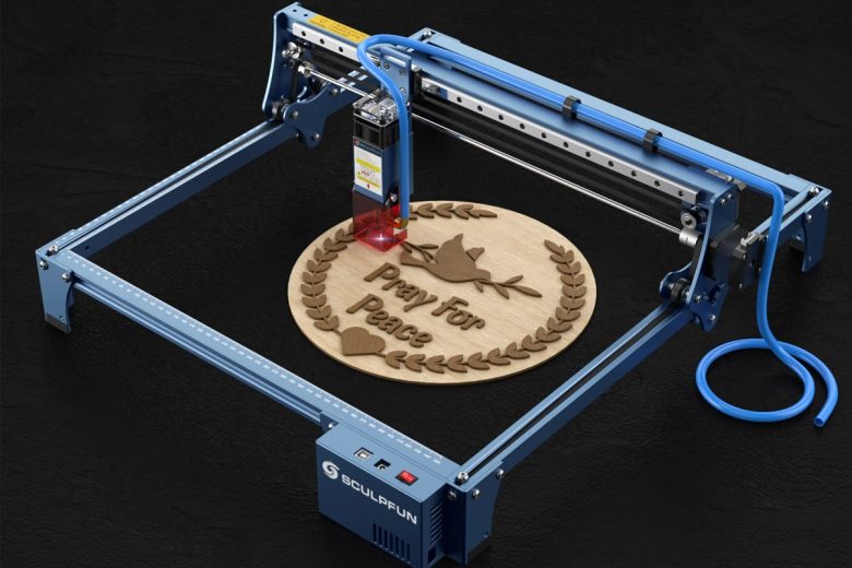 Vente Flash : Tomtop fracasse les prix sur une imprimante 3D et deux graveurs laser !