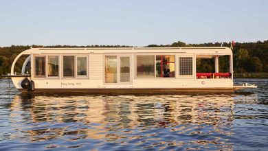 Fàng Song est une maison flottante créée par le cabinet de design Crossboundaries