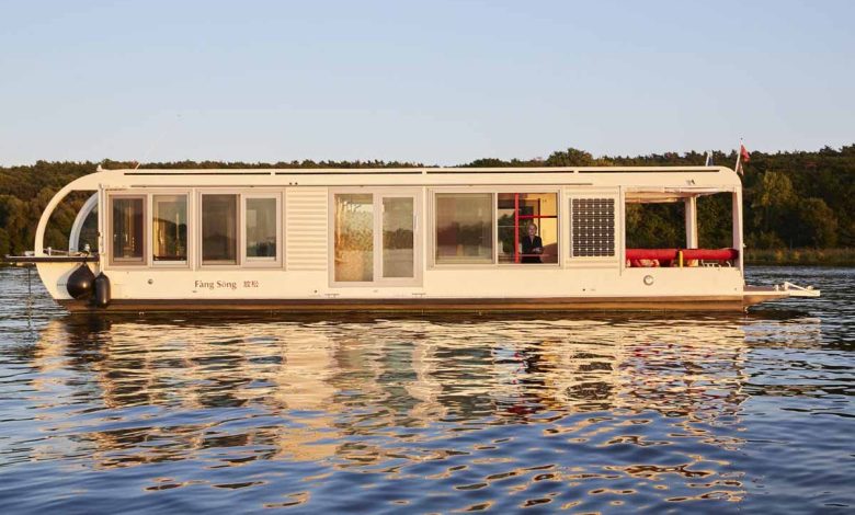 Fàng Song est une maison flottante créée par le cabinet de design Crossboundaries