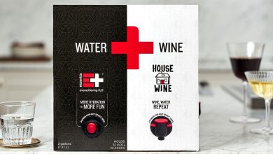 Essentia Water s'est associée à House Wine pour créer un nouveau coffret Water & Wine en édition limitée