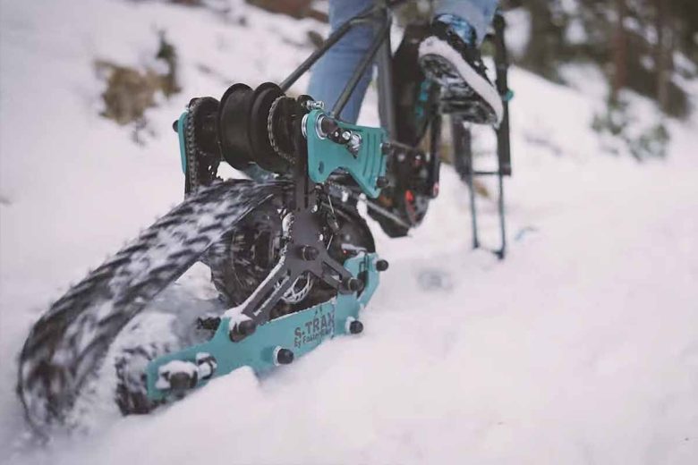 Le kit de conversion S-Trax Snowbike est vendu 2 499,99 €