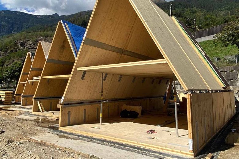 Les maisons MADI procurent un large éventail de possibilités architecturales grâce à l'agrégation de différents modules préfabriqués en usine.