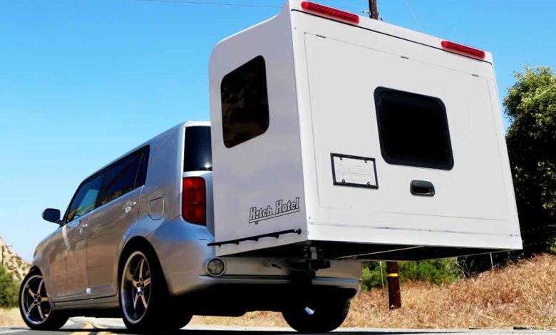 Une remorque de camping innovante et extensible.
