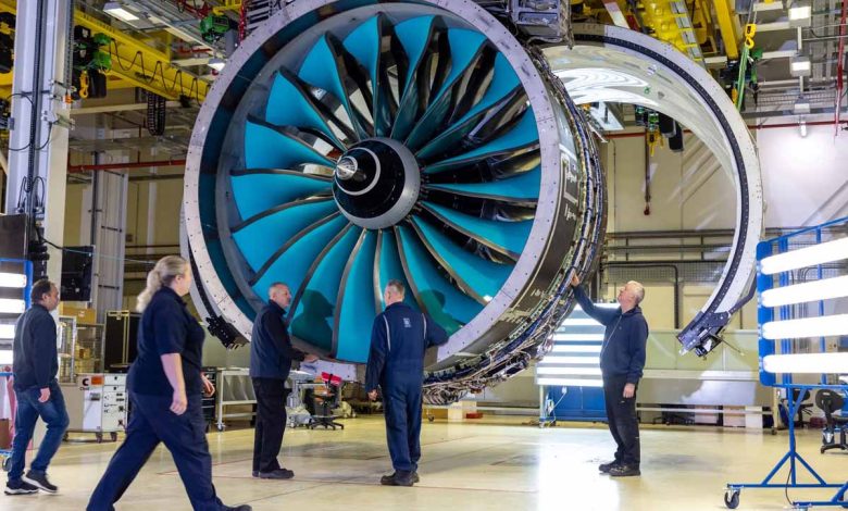 Le plus gros moteur d'avion du monde.
