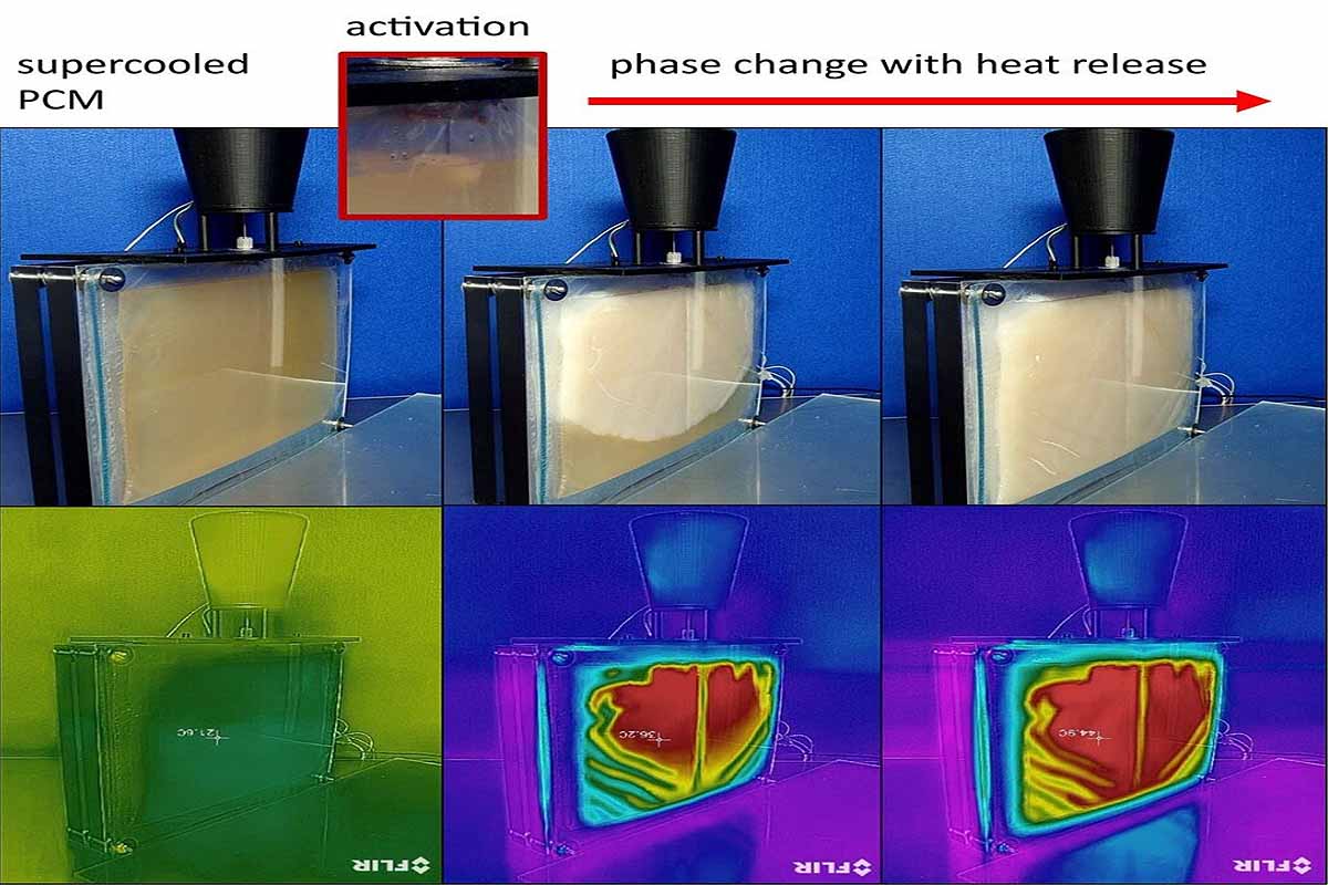 L'invention d'une mousse isolante « réactive » à la température