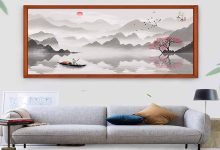 Un radiateur mural qui ressemble à un tableau