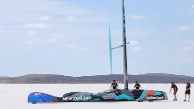 Emirates Team New Zealand bat le record de vitesse terrestre avec Glenn Ashby à bord de Horonuku