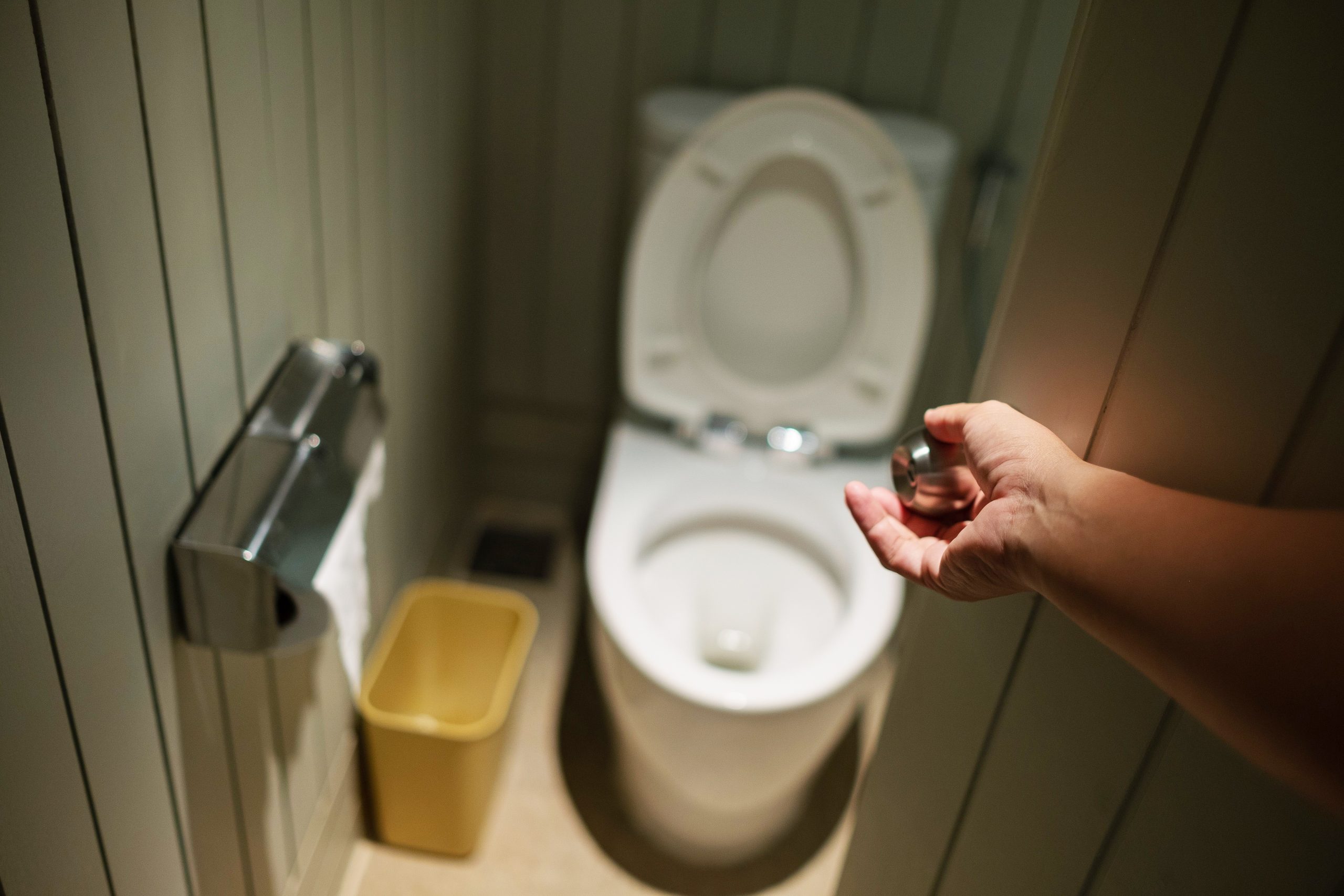Pourquoi l'eau des toilettes reste-t-elle toujours à niveau, même