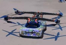 La voiture de 140 000 $ d'une startup chinoise peut survoler les embouteillages.