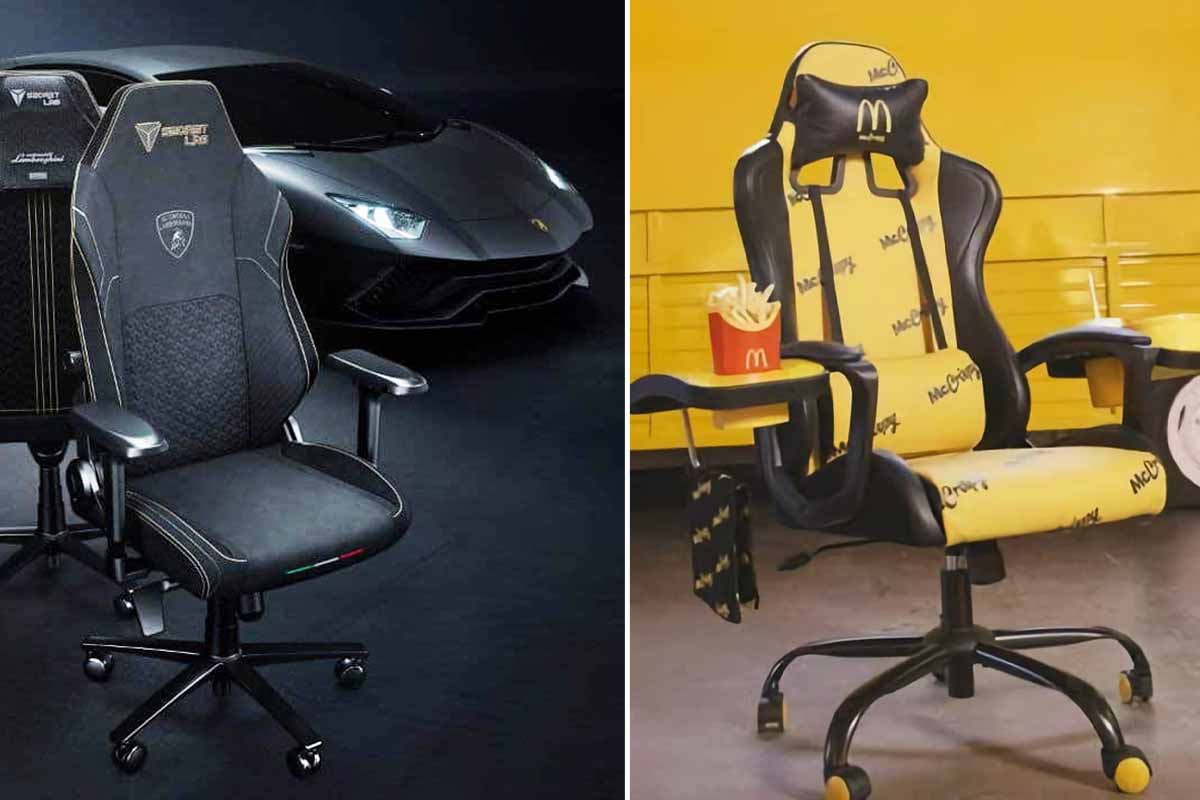 Chaise gaming : Lamborghini et McDonald’s dévoilent deux fauteuils gamer