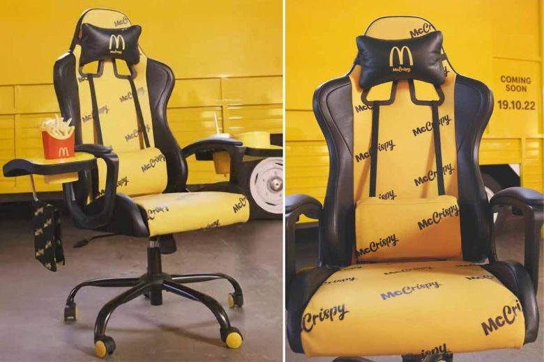 Une étonnante chaise gaming McDonald’s