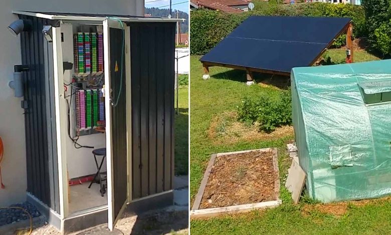 Une installation photovoltaïque et Powerwall en autoconsommation