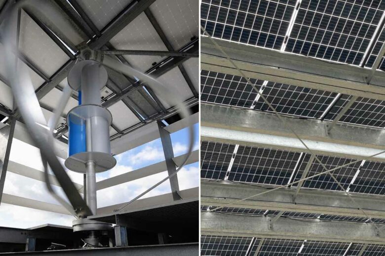 Un toit solaire bi-facial capte plus de lumière solaire, sous plus d'angles, qu'une installation solaire normale.