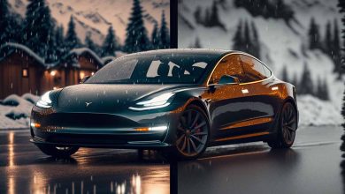 Une voiture électrique Tesla