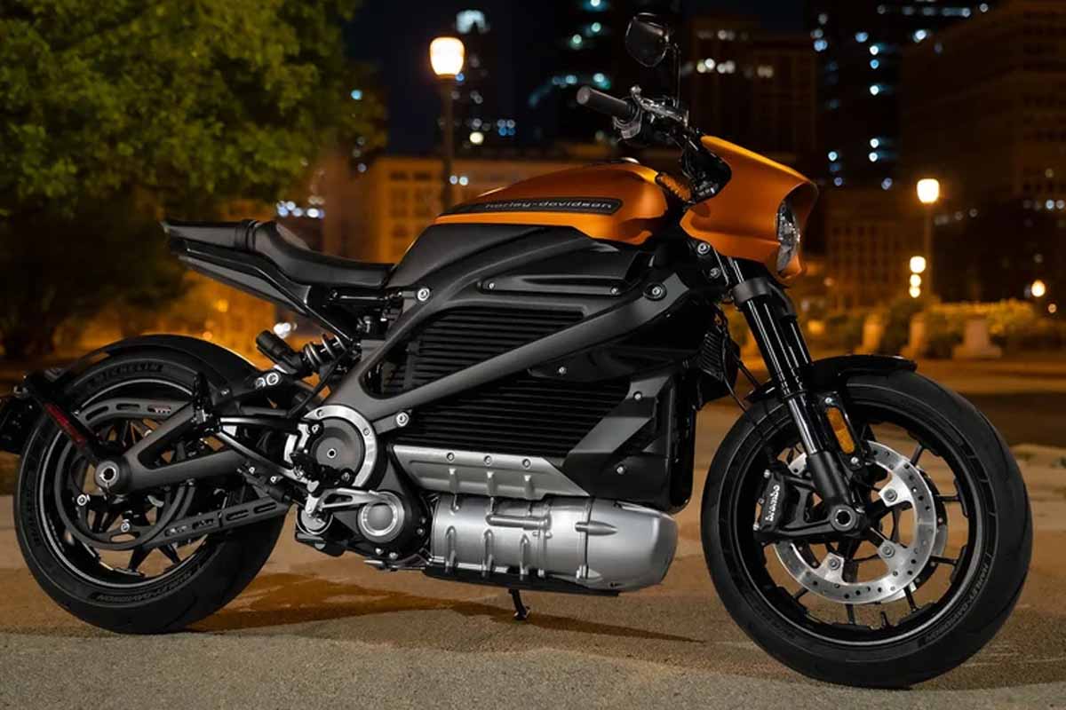 La Harley-Davidson LiveWire, une autonomie de 235 km.