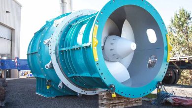 L'hydrolienne RHT est une turbine compacte et modulaire qui résiste aux débris et minimise la cavitation.