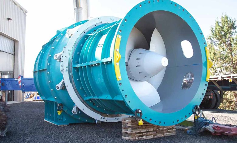 L'hydrolienne RHT est une turbine compacte et modulaire qui résiste aux débris et minimise la cavitation.
