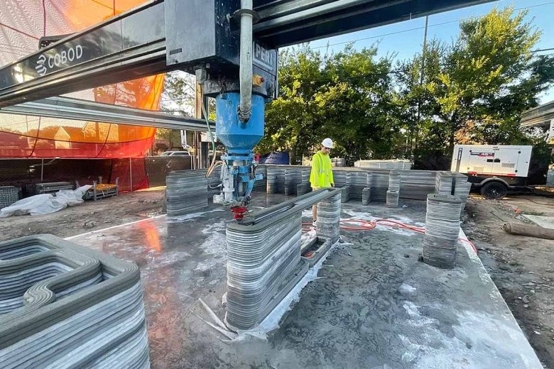 La première structure imprimée à plusieurs étages.