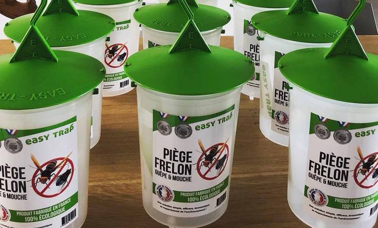 Le piège à frelon asiatique Easy Trap permet la capture de différents nuisibles.