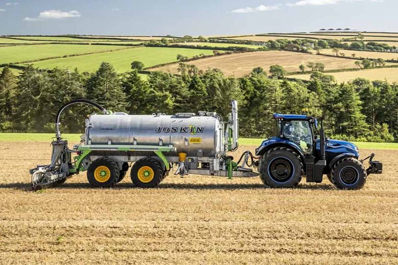 Le nouveau tracteur de New Holland carbure au méthane liquéfié