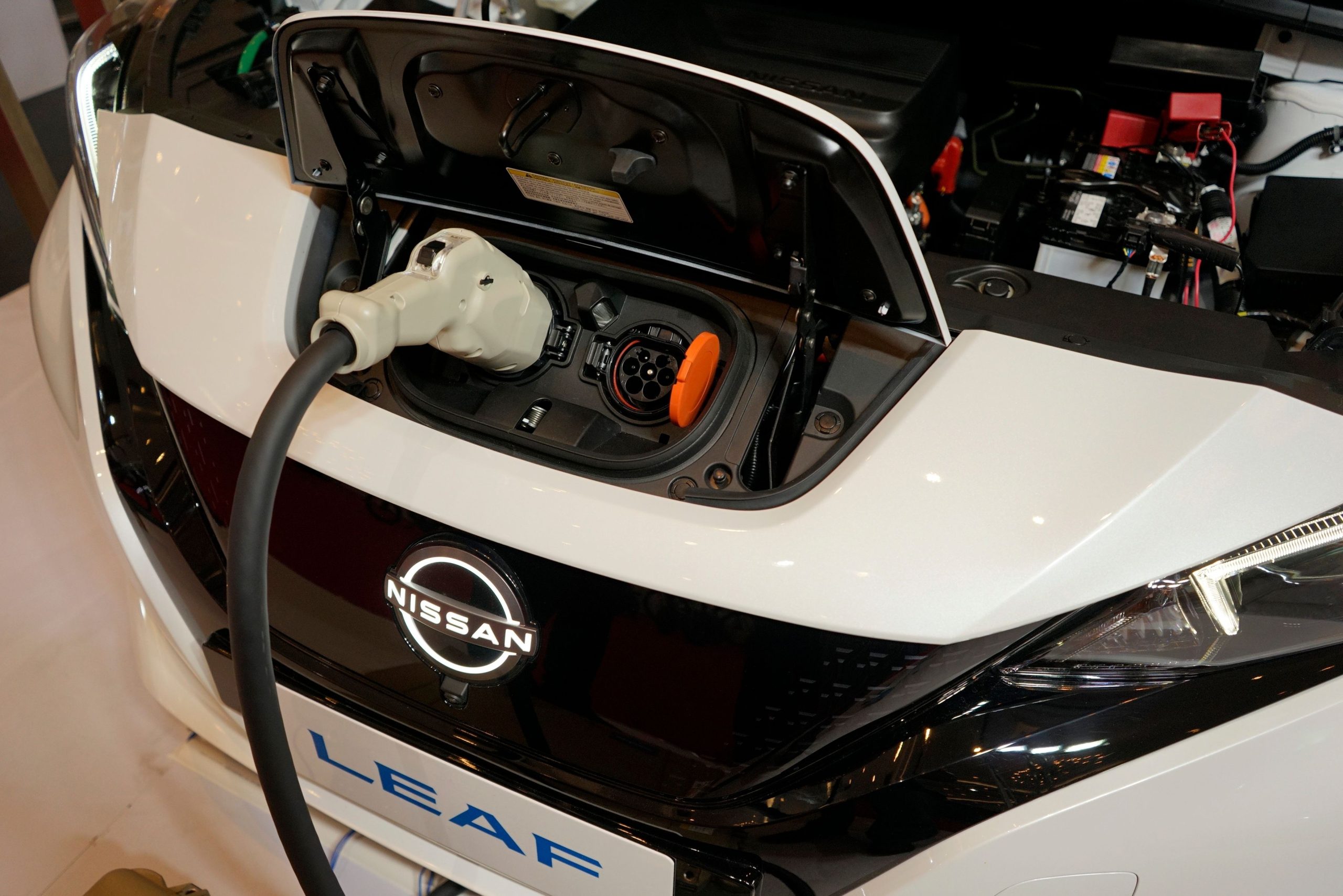 La Nissan Leaf est compatible avec la technologie V2G.