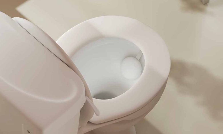 Avec un diamètre de 90 mm, ce "mini laboratoire" s'intègre dans n'importe quelle cuvette de toilette.
