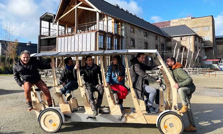 Woodybus, un transport collectif (neuf places) et collaboratif