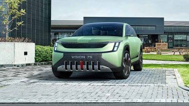 Le concept SKODA VISION 7S.