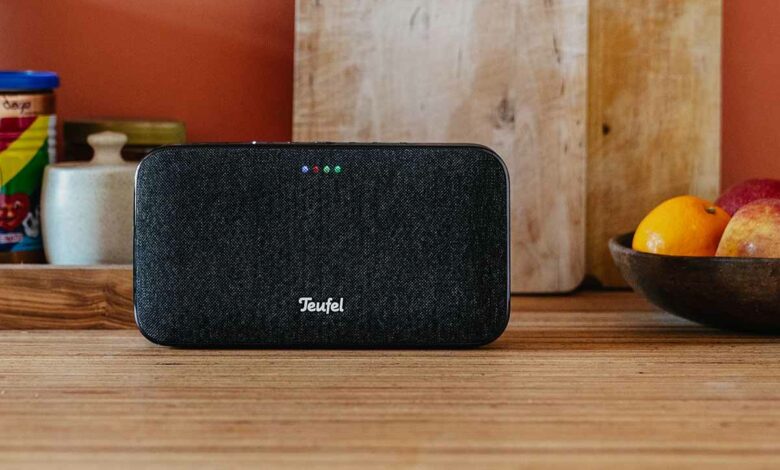La toute nouvelle enceinte MOTIV® GO VOICE.