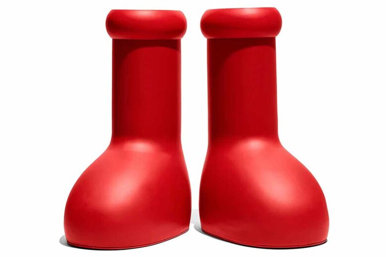 Des bottes rouges inspirées du manga Astro Boy