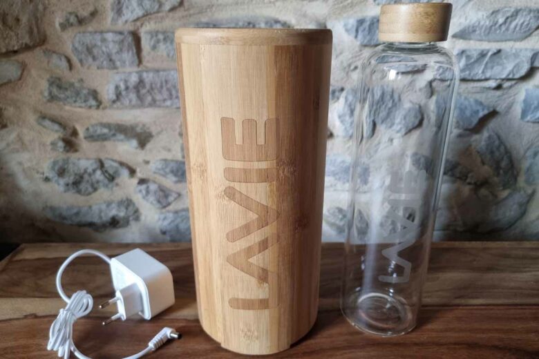 LaVie PREMIUM XL – 1 litre OUVERTURE PLUS LARGE : compatible avec les bouteilles en verre des machines à eau pétillante.