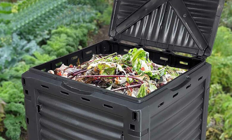 Un composteur innovant d'une capacité de 300 L