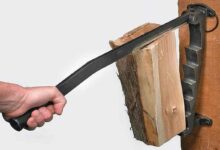 Fendeur de bois, support mural