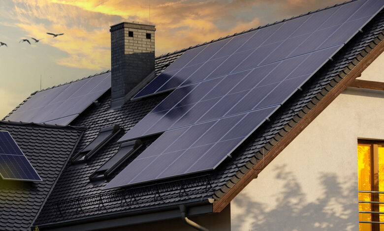 Une maison autonome fonctionnant à l'hydrogène.
