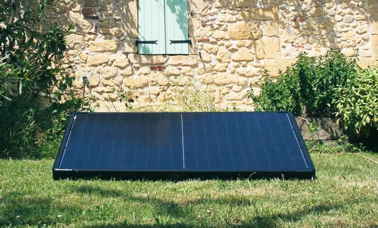 L'invention d'un panneau solaire Plug and Play