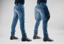 Un équipement de protection innovant pour les motards qui protège les genoux, vos hanches et vos cuisses.
