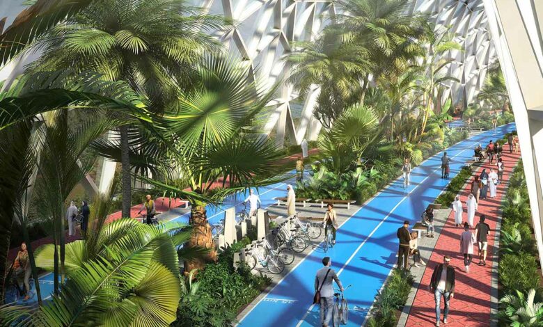 L'objectif est de faire du vélo et de la marche le principal mode de transport pour les trajets quotidiens de plus de 80 % des résidents de Dubaï d'ici à 2040.